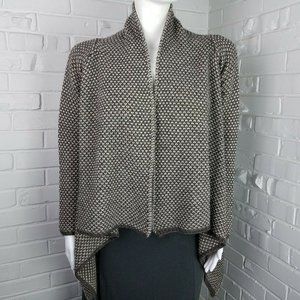 Chiaramente Open High/Low Heavy Knit Cardigan S